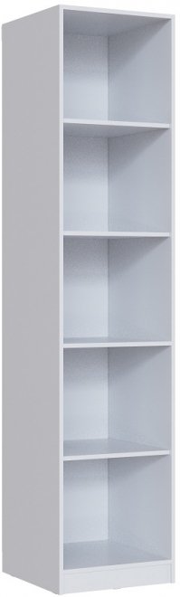 Шкаф-пенал Апполия дуб / белый