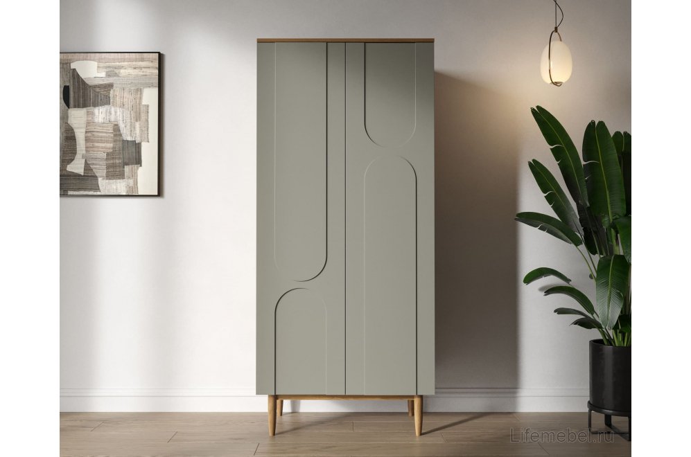 Шкаф Арка (Arka) AR12-f2 Темно-бежевый