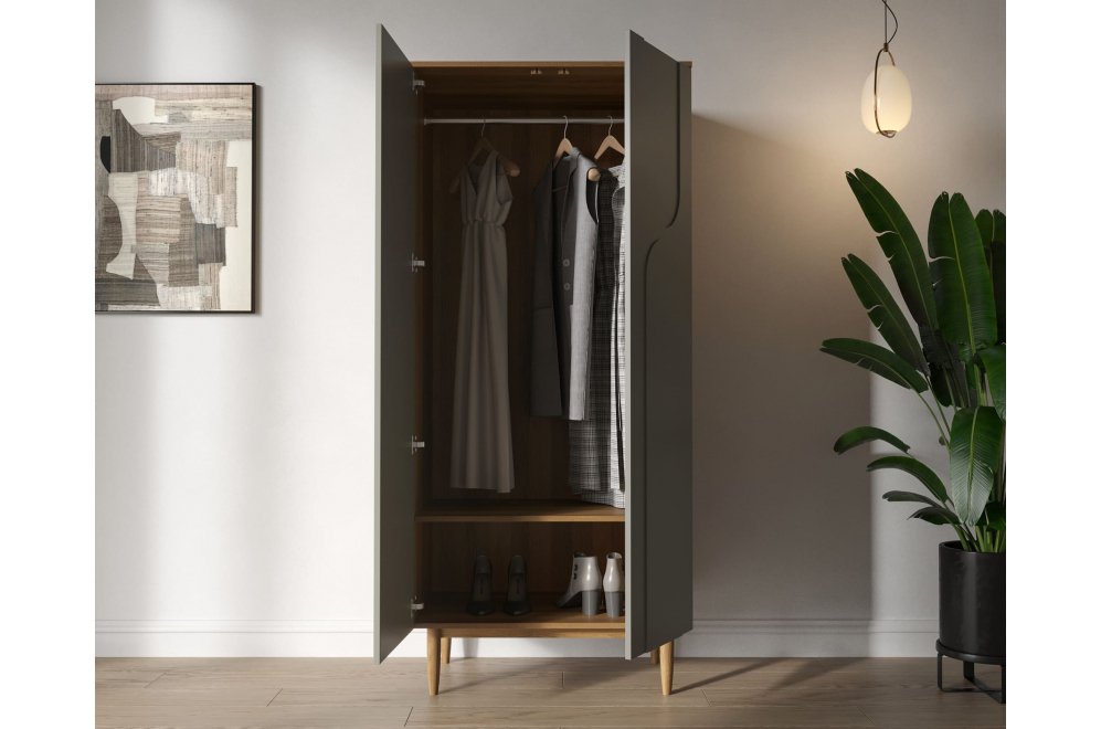 Шкаф Арка (Arka) AR13-F2 Темно-бежевый