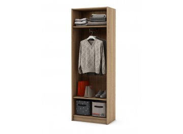 Платяной шкаф Август-6 платяной дуб сонома / белый