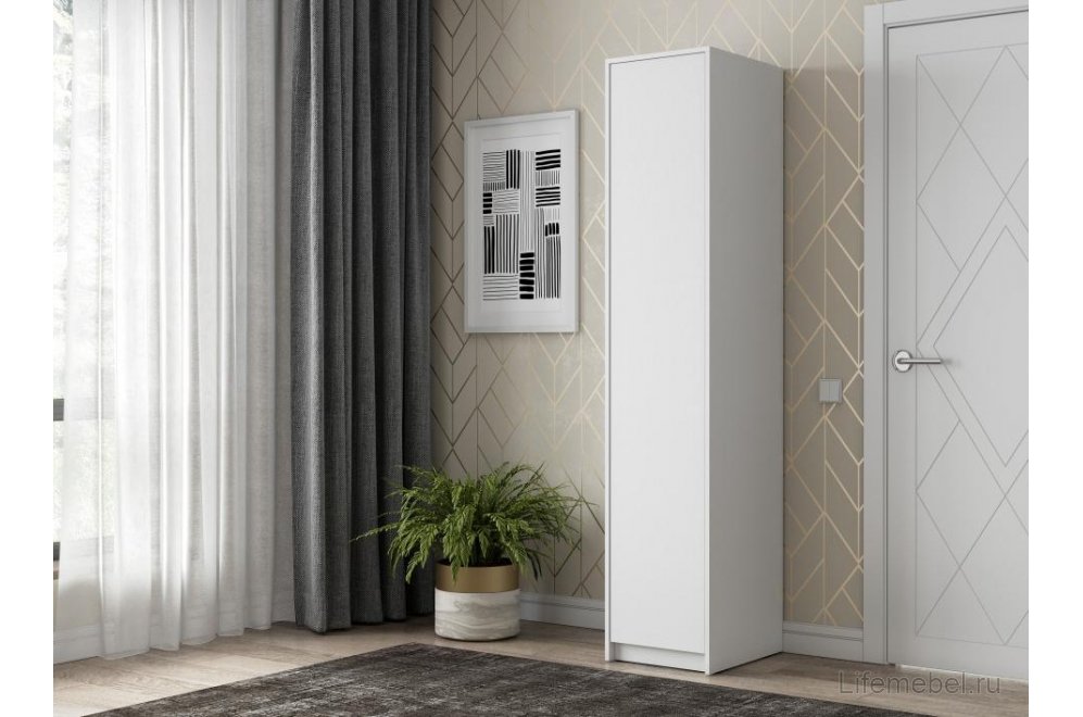 Шкаф Айден П06-400 серый