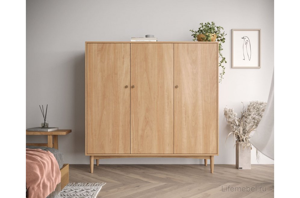 Шкаф Баббл (Bubbles) BBL04S Орех