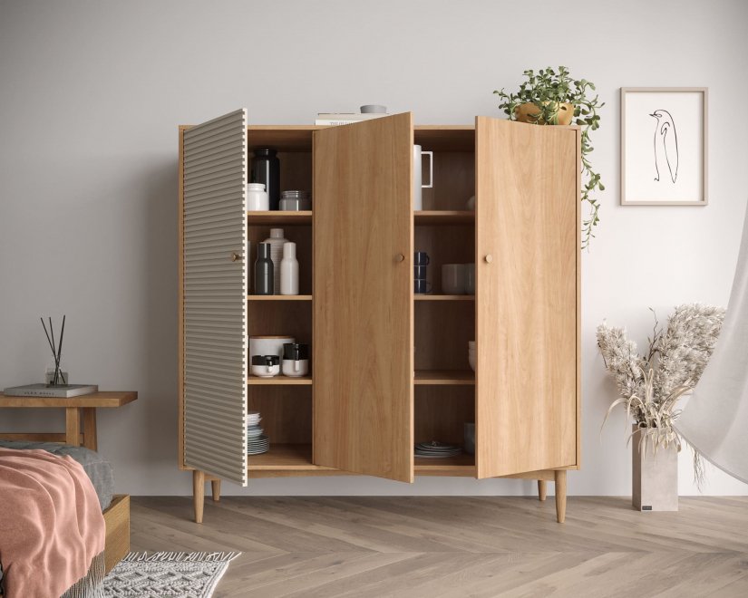 Шкаф Баббл (Bubbles) BBL13S Орех