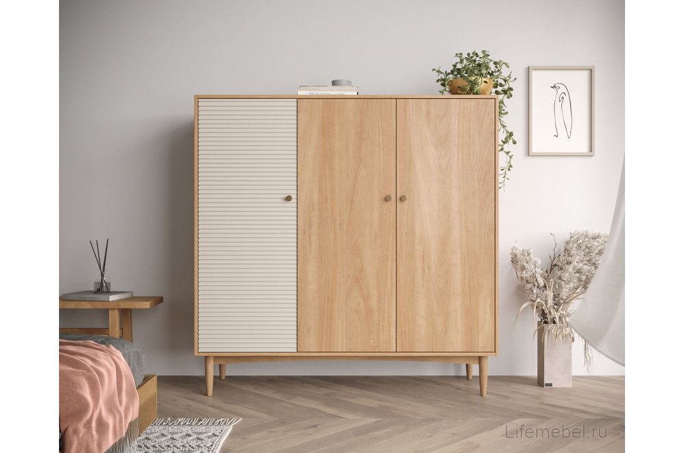 Шкаф Баббл (Bubbles) BBL13S Орех