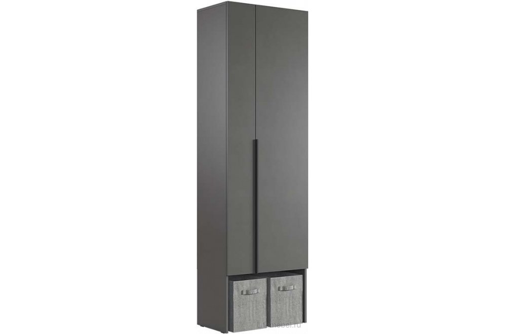 Шкаф Баско L600 графит