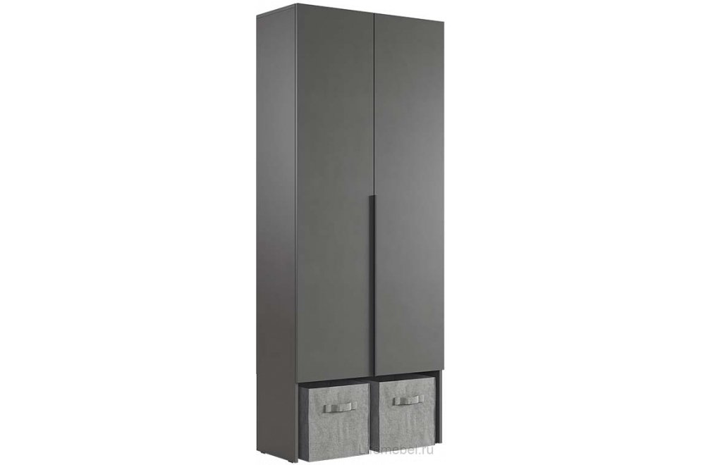 Шкаф Баско L800 графит
