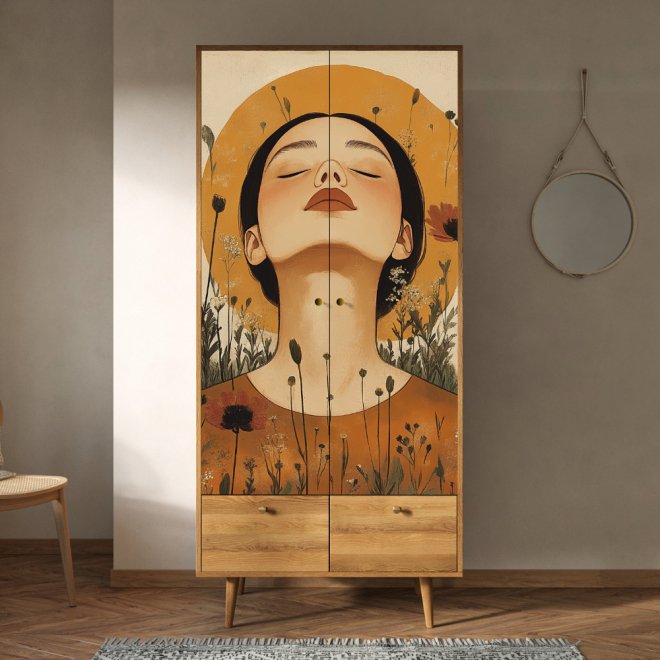 Шкаф Бербер (Berber) BB16/Art09 разноцветный