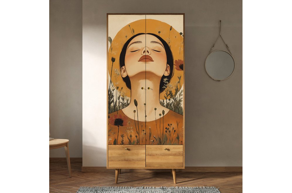 Шкаф Бербер (Berber) BB16/Art09 разноцветный