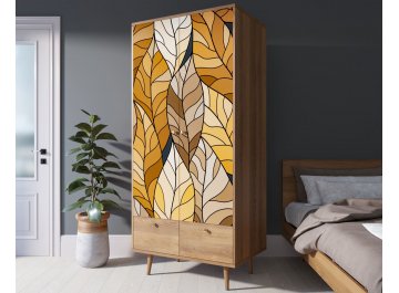 Распашной шкаф Бербер (Berber) BB16/Print_08 разноцветный