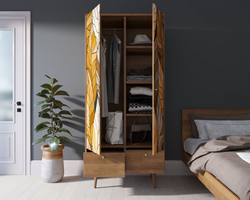 Шкаф Бербер (Berber) BB16/Print_08 разноцветный