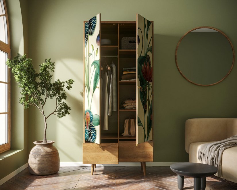 Шкаф Бербер (Berber) BB16/Print_55 разноцветный