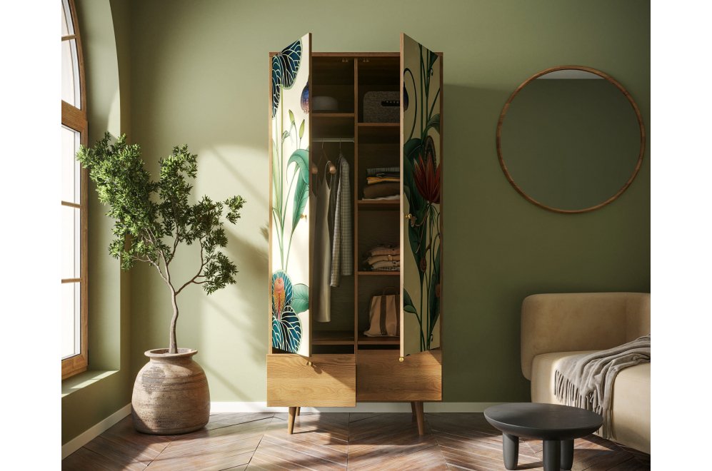 Шкаф Бербер (Berber) BB16/Print_55 разноцветный