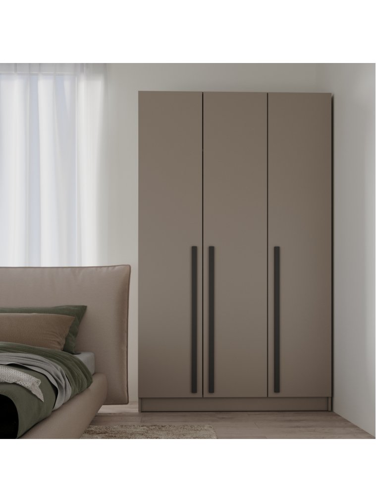 Шкаф Бостон 120 бежевый / глиняно серый ЛДСП