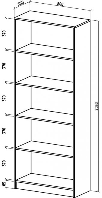 Шкаф Бостон-7 белый