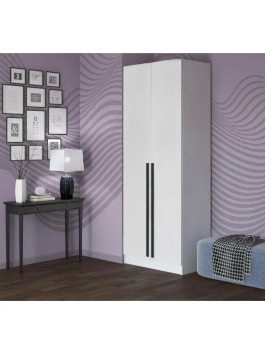 Шкаф Бостон 80 белый ЛДСП