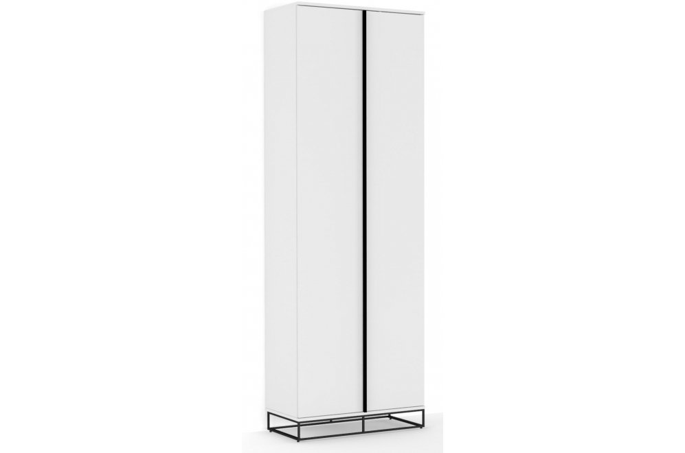 Шкаф City 40 двухстворчатый белый