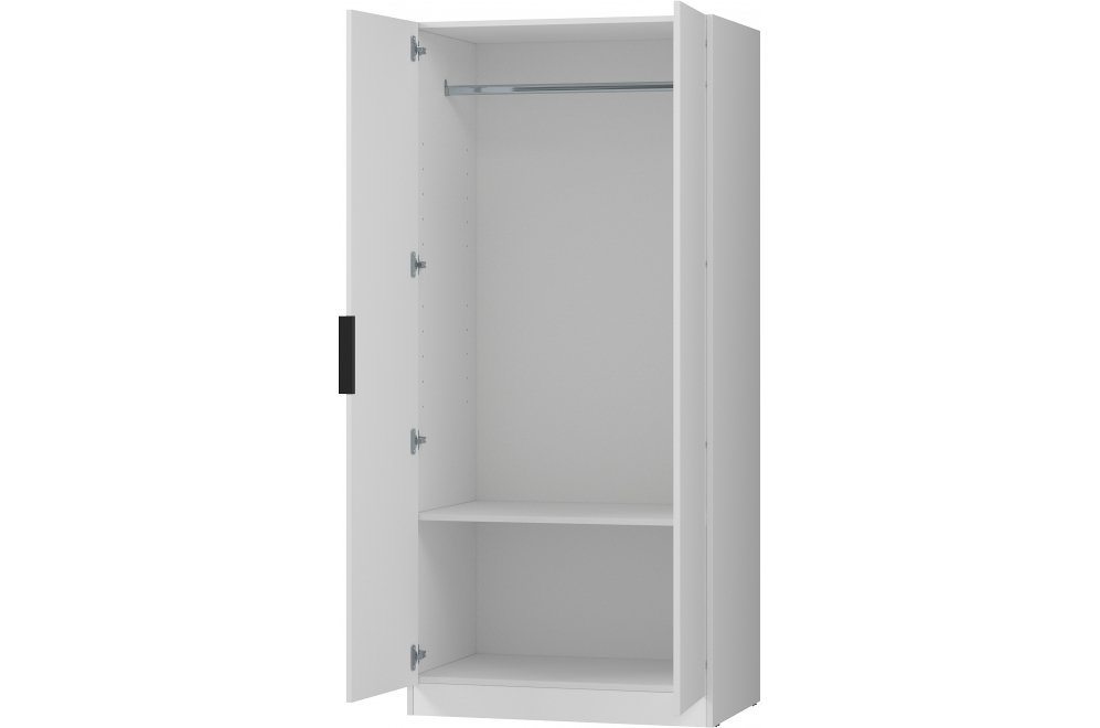 Шкаф для одежды home tower-s 12ШО.002.1 белый