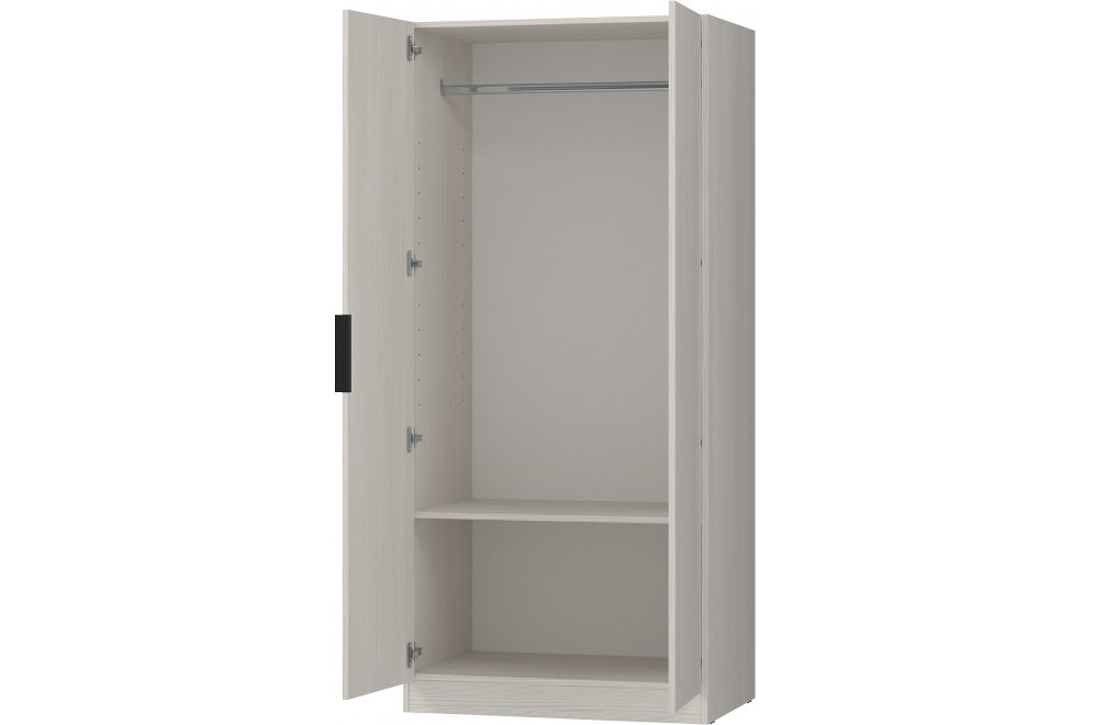 Шкаф для одежды home tower-s 12ШО.002.1 слоновая кость