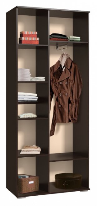 Шкаф двухдверный Флоренция венге / дуб атланта