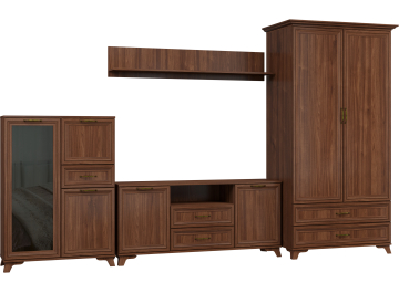 Платяной шкаф Джассан орех селект