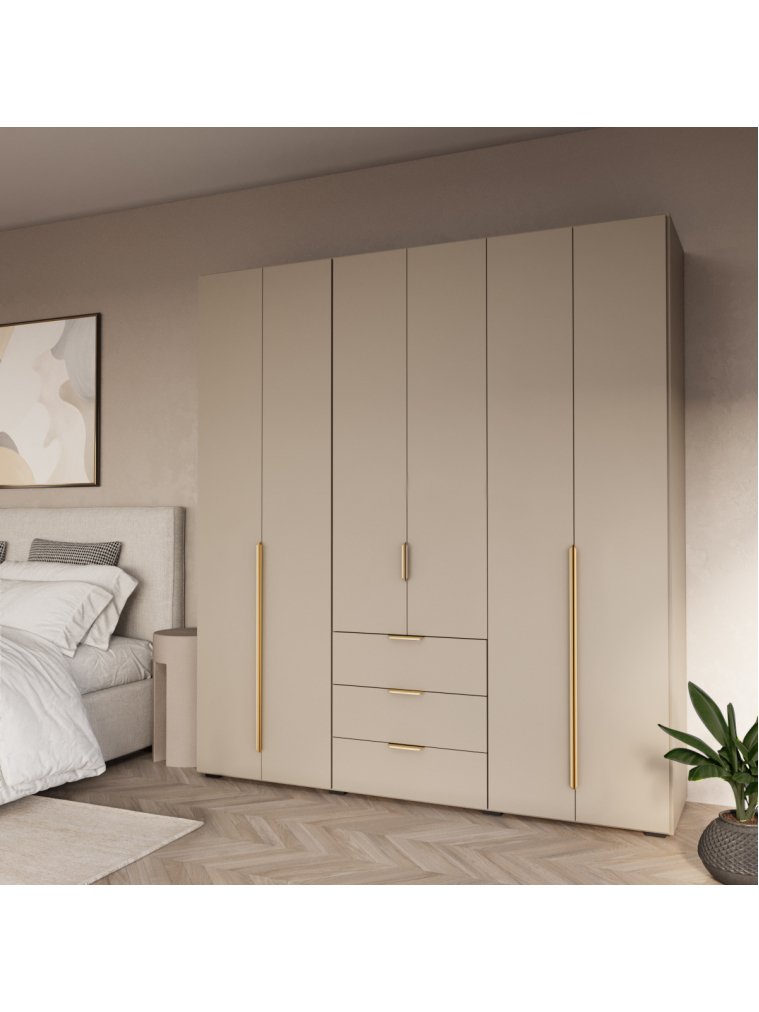 Шкаф Фиеста Лайт 200 кашемир ЛДСП