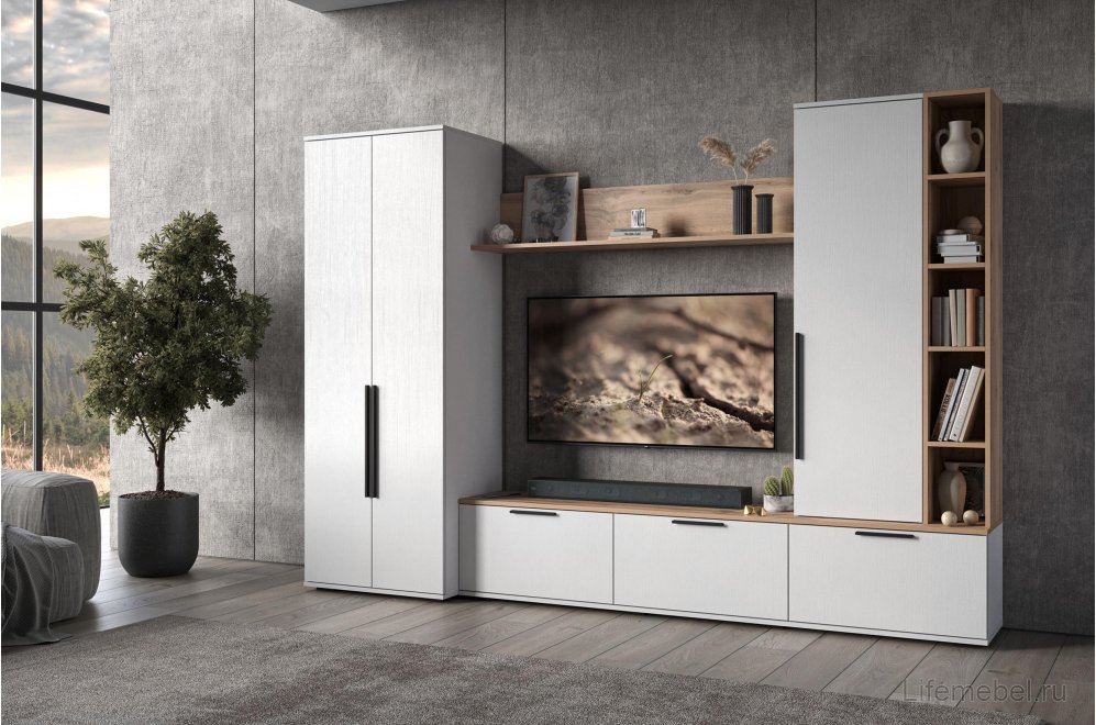 Шкаф Филеста 2-ств. белый