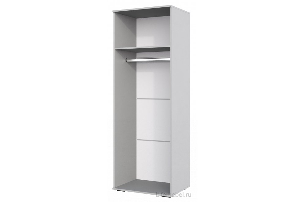 Шкаф Филеста 2-ств. шиншилла серая