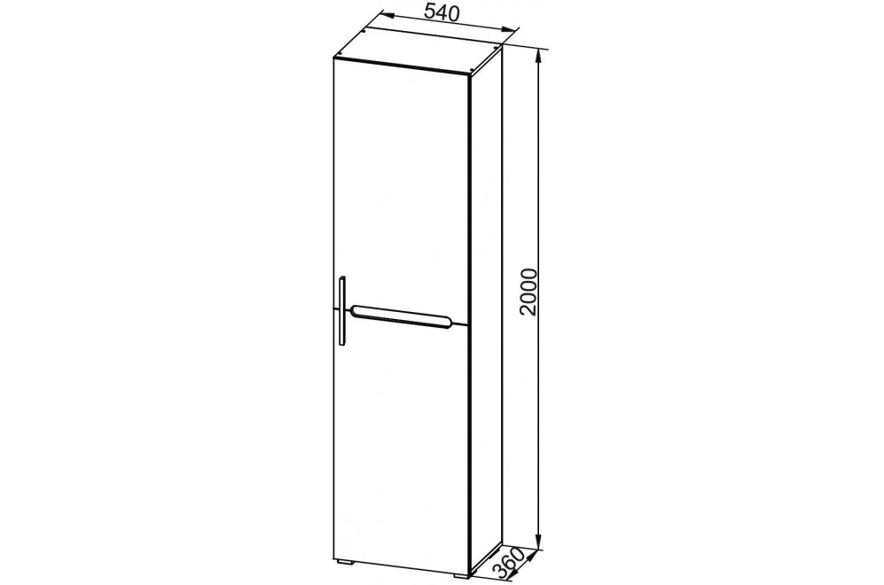Шкаф Фьюжн белый / белый глянец