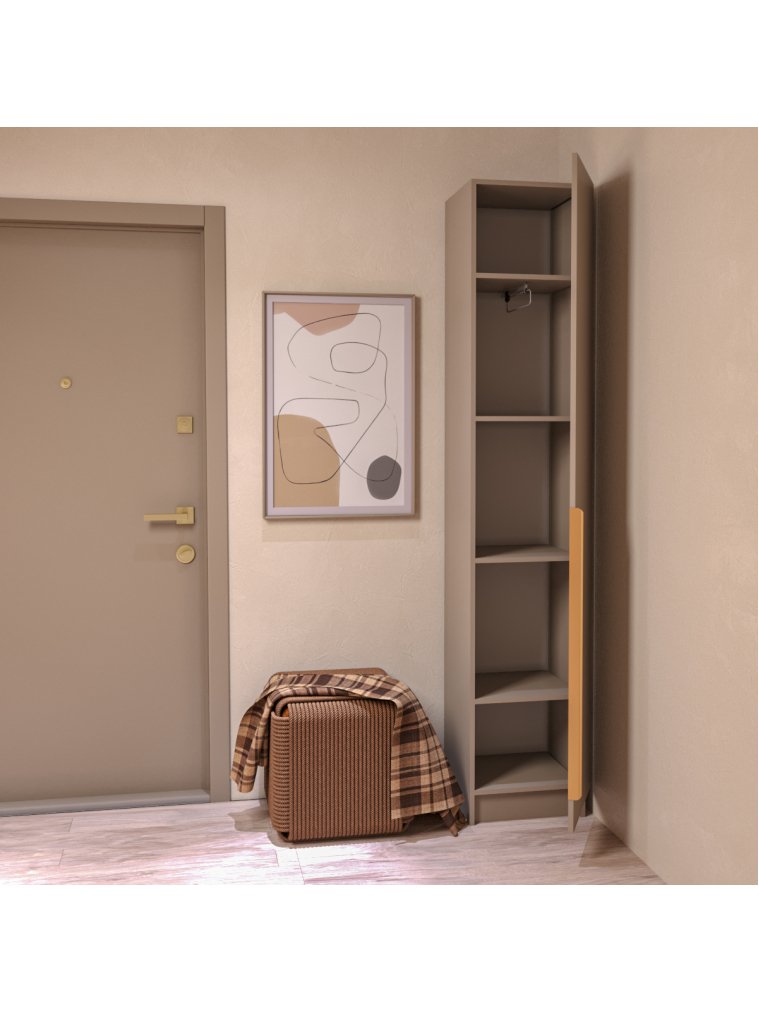 Шкаф Голд Бостон 40 глиняно-серый