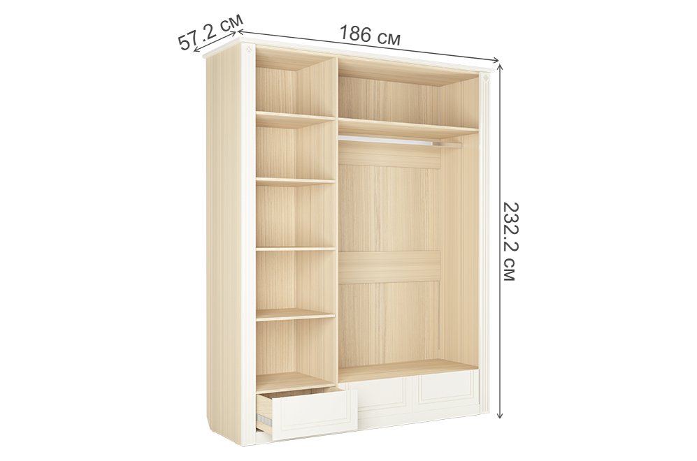 Шкаф Капелла №25 туя светлая