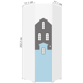 Шкаф Касама 23