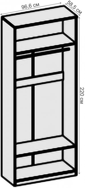 Шкаф Кэт-4 бодега