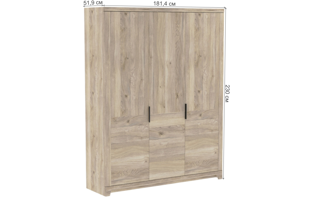 Шкаф Юта глухой дуб мария