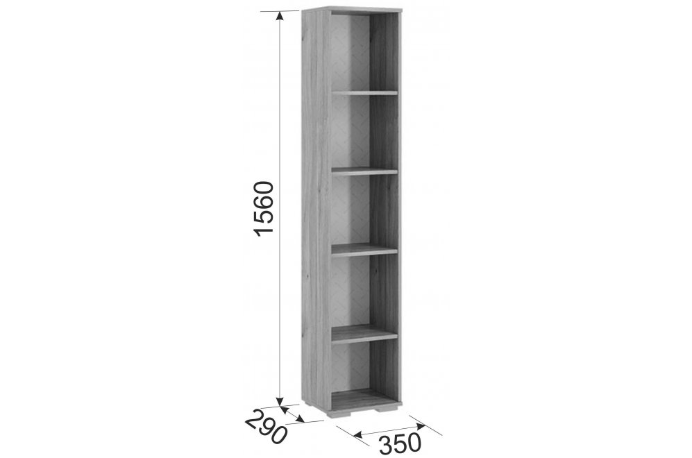 Шкаф Лайк 10.01 дуб мария