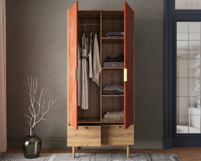 Шкаф Лайн (Line) R26/red красный