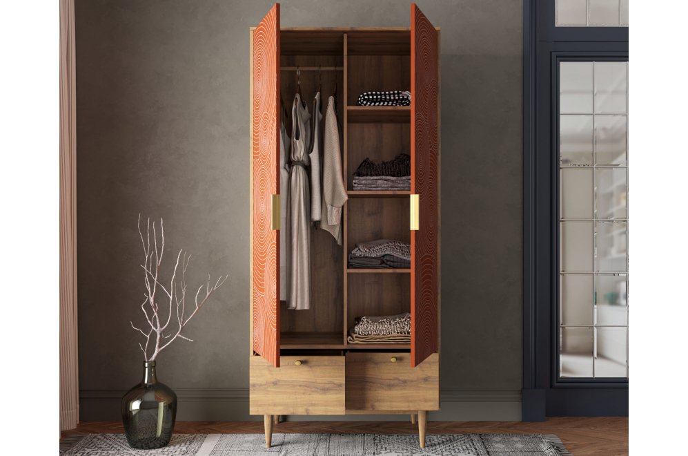 Шкаф Лайн (Line) R26/red красный