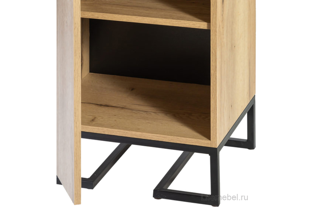 Шкаф Loft одностворчатый 45 см дуб натуральный