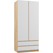 дуб крафт золотой / белый