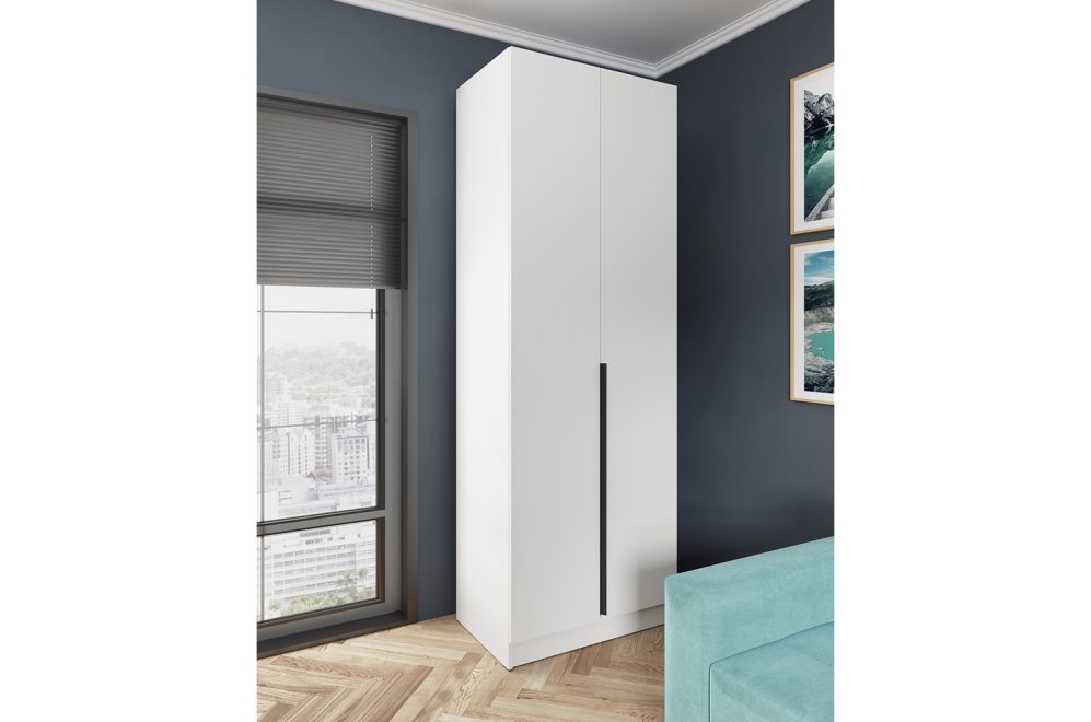 Шкаф 0,8м Мадрид белый