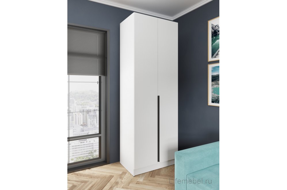 Шкаф 0,8м Мадрид белый