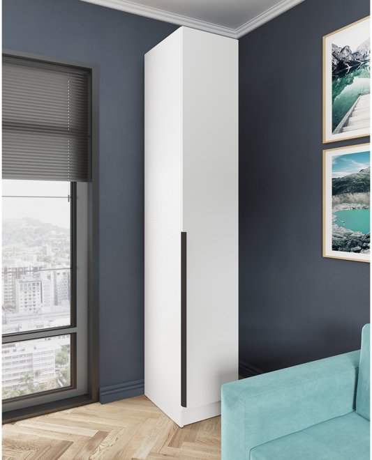 Шкаф 0,4м Мадрид белый