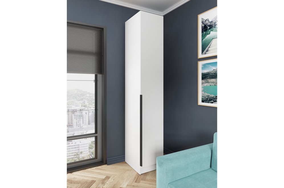 Шкаф 0,4м Мадрид белый