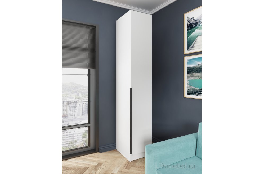 Шкаф 0,4м Мадрид белый