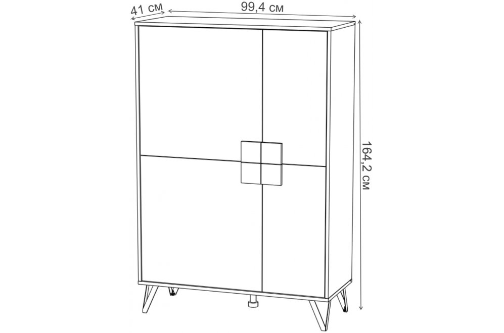 Шкаф Макао 4101.М1