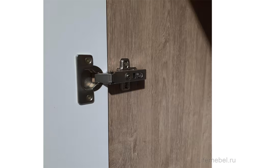 Шкаф Мариус М-01 дуб баррик / белый матовый