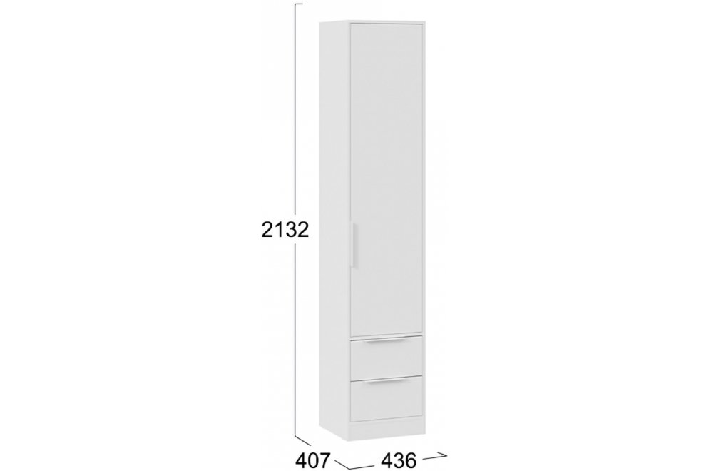 Шкаф Марли белый