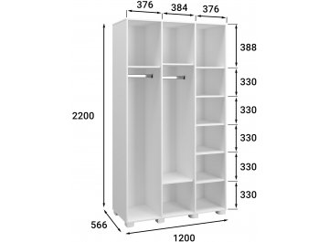 Шкаф Монблан МБ-24К
