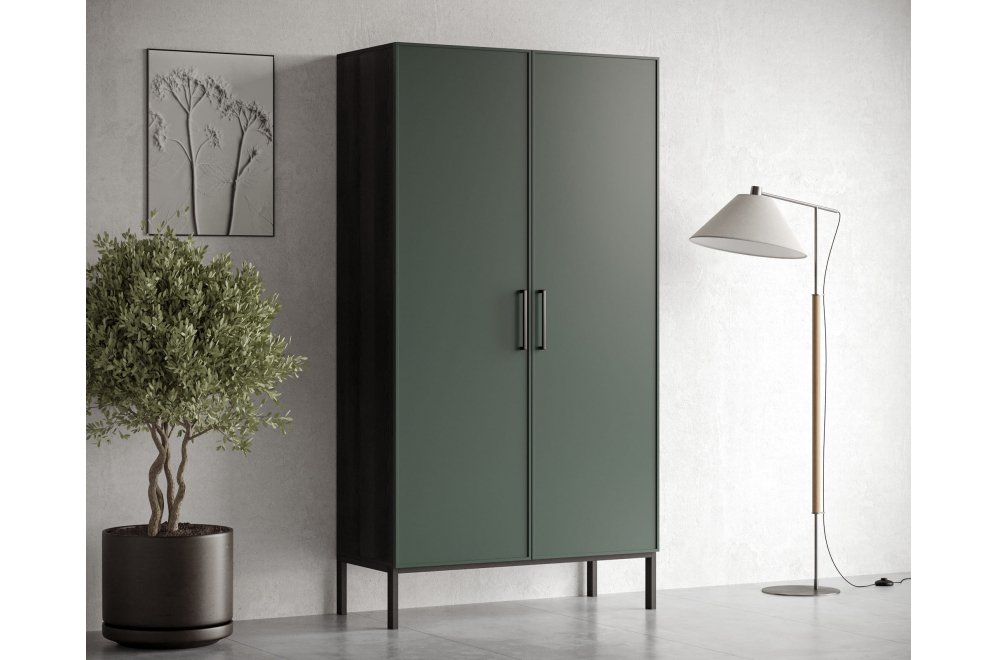 Шкаф Николь (Nicole) NEM091G Зеленый