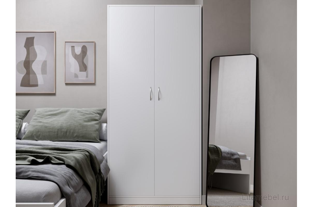 Шкаф Пегас 2 белый