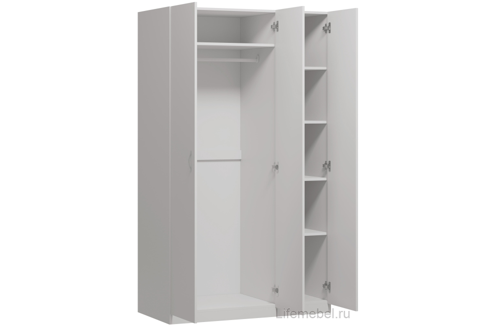 Шкаф Пегас 3 белый